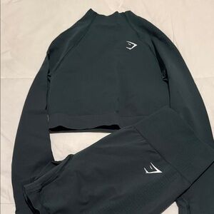 Gymshark Forest Green Activewear Set